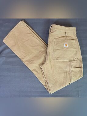 Carhartt Original Fit Utility Carpenter Pants Women’s 10 Regular Khaki